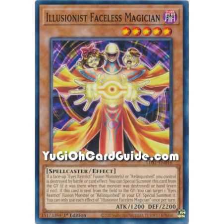 Illusionist Faceless Magician (Common) – Legendary Duelist Season 1 | Carta YUGIOH en México
