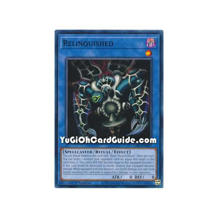 Relinquished (Common) – Legendary Duelist Season 1 | Carta YUGIOH en México