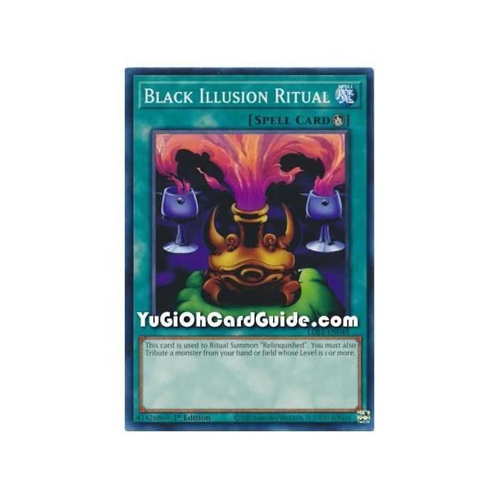 Black Illusion Ritual (Common) – Legendary Duelist Season 1 | Carta YUGIOH en México