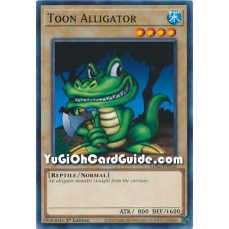 Toon Alligator (Common) – Legendary Duelist Season 1 | Carta YUGIOH en México