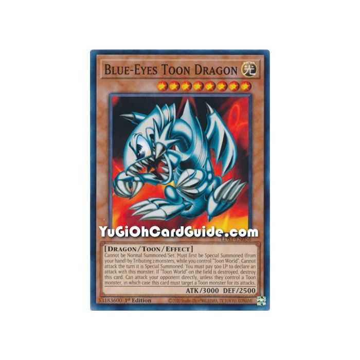 Blue-Eyes Toon Dragon (Common) – Legendary Duelist Season 1 | Carta YUGIOH en México