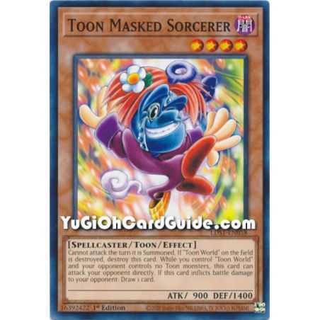 Toon Masked Sorcerer (Common) – Legendary Duelist Season 1 | Carta YUGIOH en México