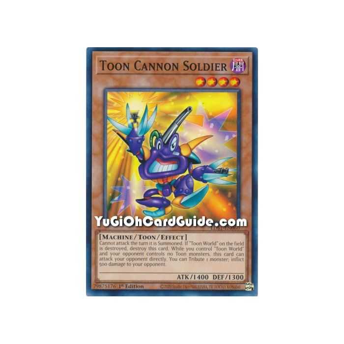 Toon Cannon Soldier (Common) – Legendary Duelist Season 1 | Carta YUGIOH en México