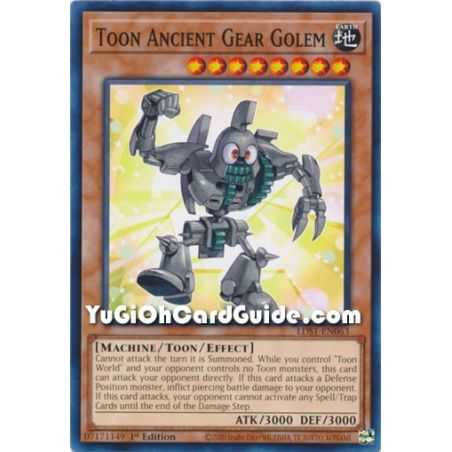 Toon Ancient Gear Golem (Common) – Legendary Duelist Season 1 | Carta YUGIOH en México
