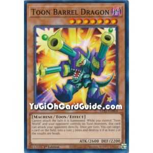 Toon Barrel Dragon (Common) – Legendary Duelist Season 1 | Carta YUGIOH en México
