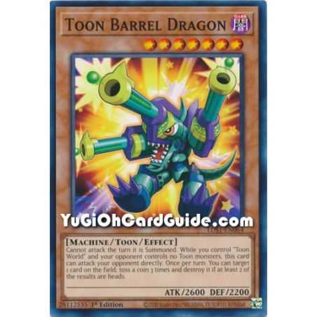 Toon Barrel Dragon (Common) – Legendary Duelist Season 1 | Carta YUGIOH en México