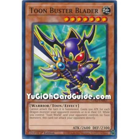 Toon Buster Blader (Common) – Legendary Duelist Season 1 | Carta YUGIOH en México