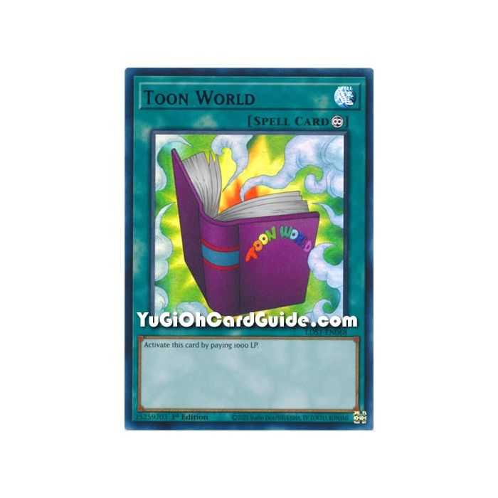 Toon World (Ultra Rare) – Legendary Duelist Season 1 | Carta YUGIOH en México