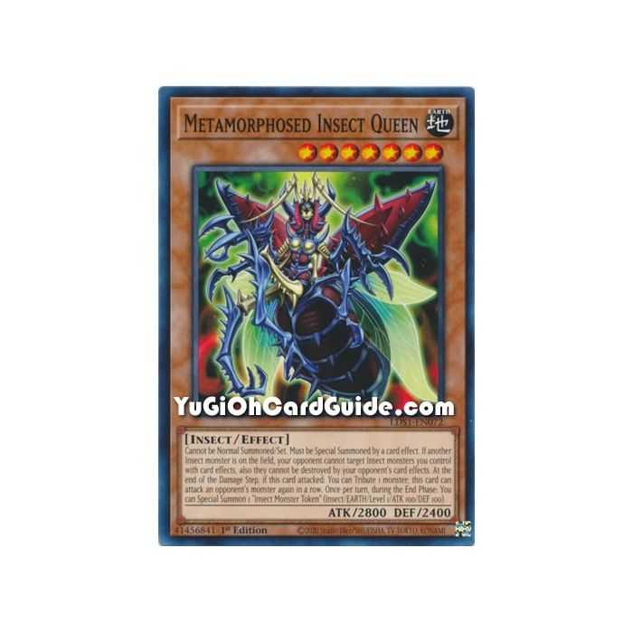 Metamorphosed Insect Queen (Common) – Legendary Duelist Season 1 | Carta YUGIOH en México