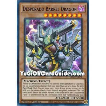 Desperado Barrel Dragon (Ultra Rare) – Legendary Duelist Season 1 | Carta YUGIOH en México
