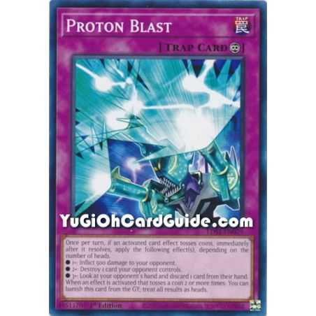 Proton Blast (Common) – Legendary Duelist Season 1 | Carta YUGIOH en México