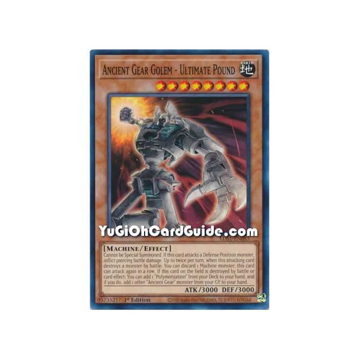 Ancient Gear Golem - Ultimate Pound (Common) – Legendary Duelist Season 1 | Carta YUGIOH en México