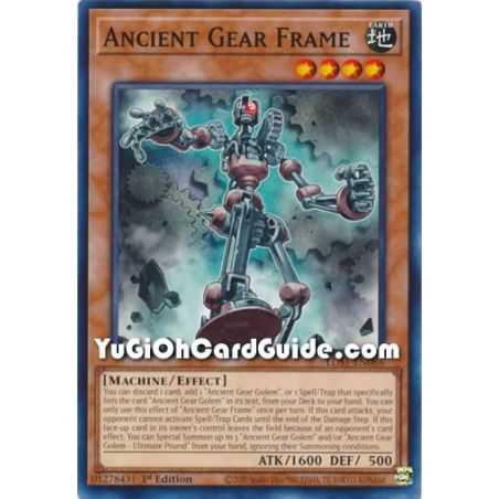 Ancient Gear Frame (Common) – Legendary Duelist Season 1 | Carta YUGIOH en México