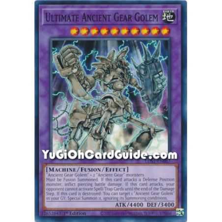 Ultimate Ancient Gear Golem (Common) – Legendary Duelist Season 1 | Carta YUGIOH en México
