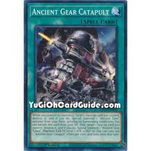 Ancient Gear Catapult (Common) – Legendary Duelist Season 1 | Carta YUGIOH en México