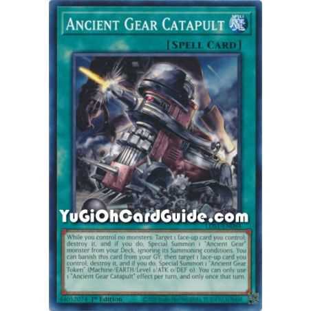 Ancient Gear Catapult (Common) – Legendary Duelist Season 1 | Carta YUGIOH en México