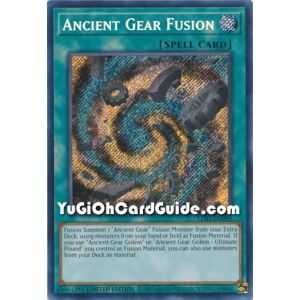 Ancient Gear Fusion (Secret Rare) – Legendary Duelist Season 1 | Carta YUGIOH en México