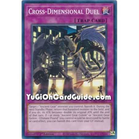Cross-Dimensional Duel (Common) – Legendary Duelist Season 1 | Carta YUGIOH en México