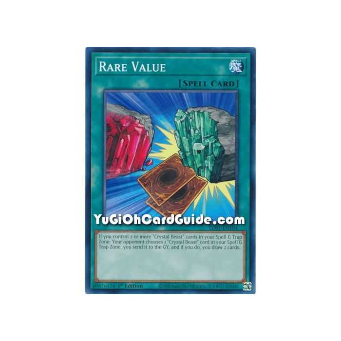 Rare Value (Common) – Legendary Duelist Season 1 | Carta YUGIOH en México