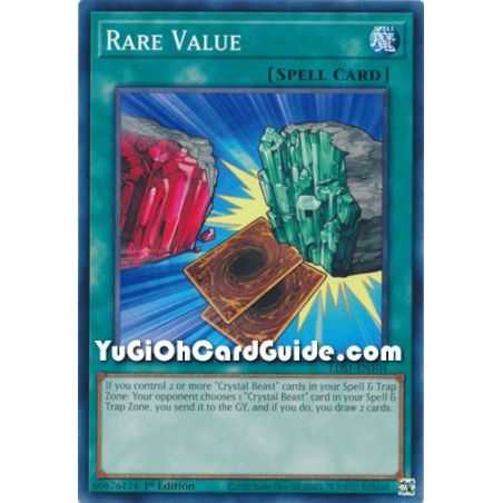 Rare Value (Common) – Legendary Duelist Season 1 | Carta YUGIOH en México