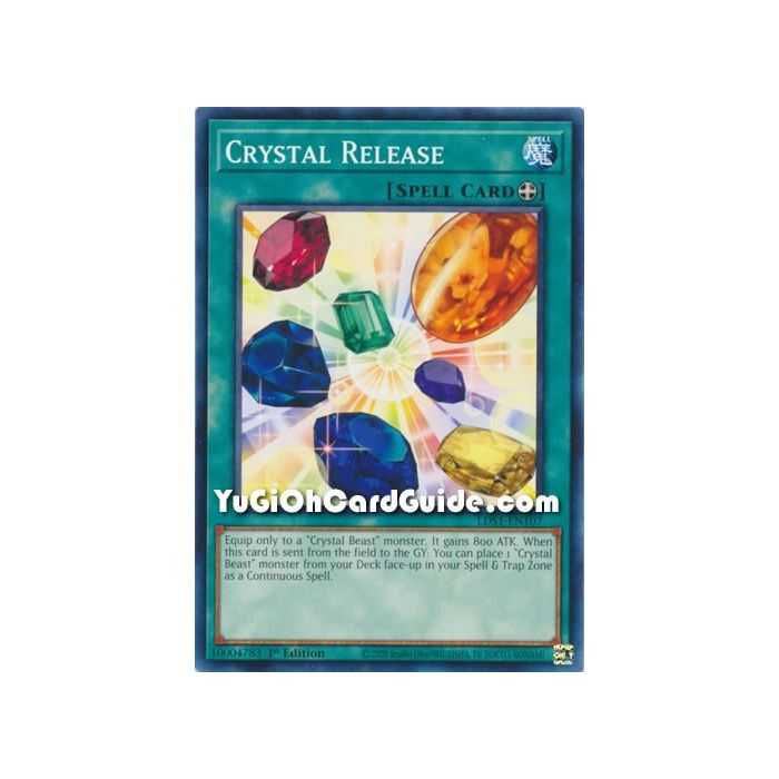 Crystal Release (Common) – Legendary Duelist Season 1 | Carta YUGIOH en México