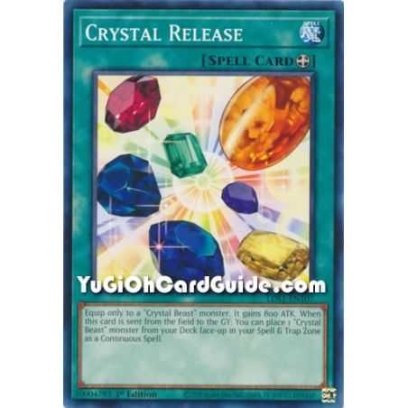 Crystal Release (Common) – Legendary Duelist Season 1 | Carta YUGIOH en México
