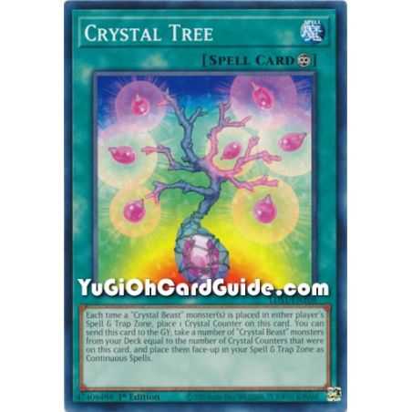 Crystal Tree (Common) – Legendary Duelist Season 1 | Carta YUGIOH en México