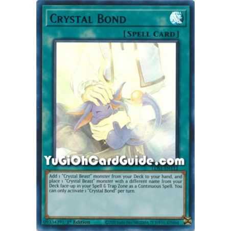 Crystal Bond (Ultra Rare) – Legendary Duelist Season 1 | Carta YUGIOH en México