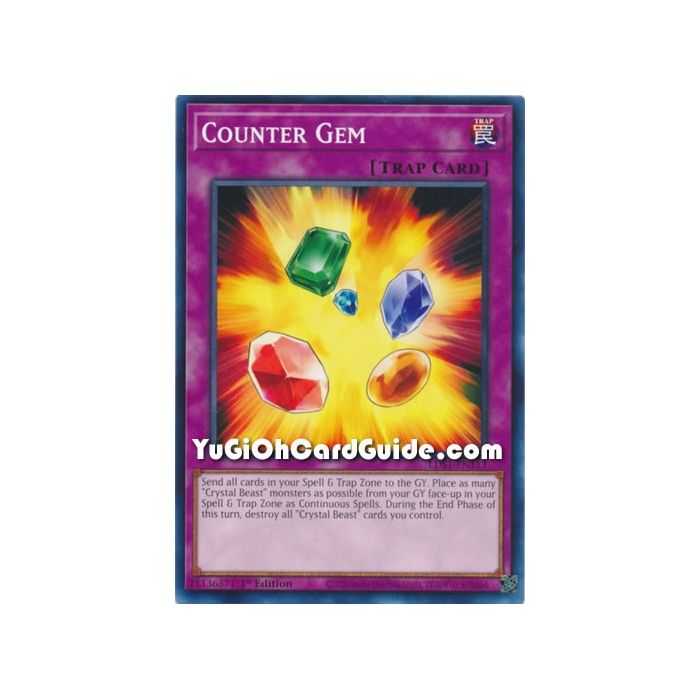 Counter Gem (Common) – Legendary Duelist Season 1 | Carta YUGIOH en México
