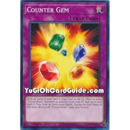 Counter Gem (Common) – Legendary Duelist Season 1 | Carta YUGIOH en México