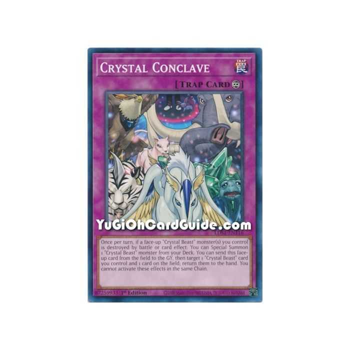 Crystal Conclave (Common) – Legendary Duelist Season 1 | Carta YUGIOH en México