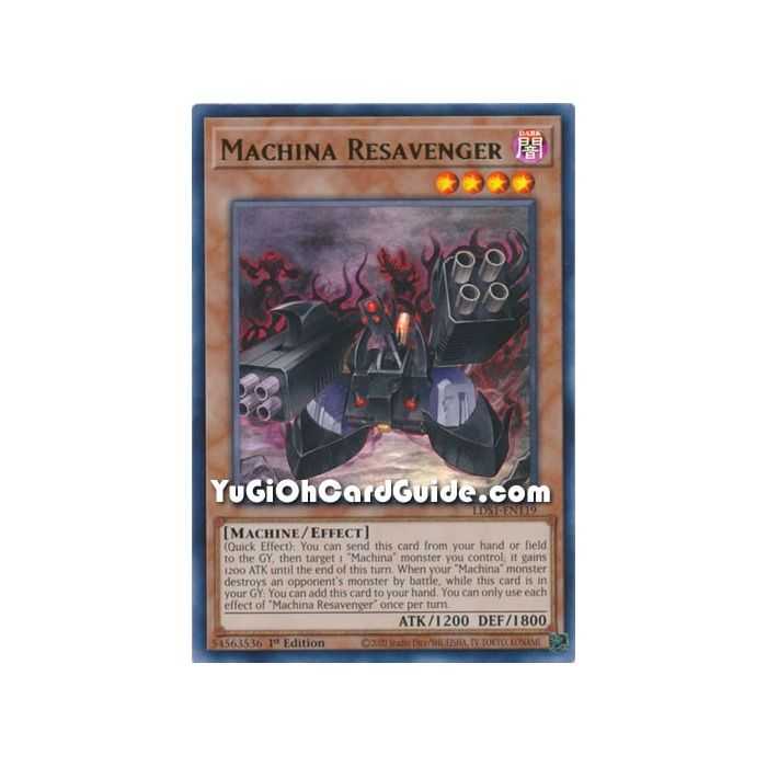 Machina Resavenger (Ultra Rare) – Legendary Duelist Season 1 | Carta YUGIOH en México