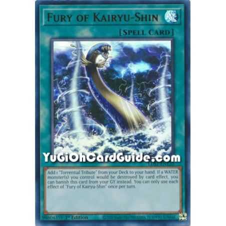 Fury of Kairyu - Shin (Ultra Rare) – Legendary Duelist Season 1 | Carta YUGIOH en México