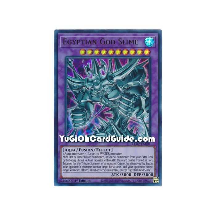 Egyptian God Slime (Ultra Rare) – Legendary Duelist Rage of Ra | Carta YUGIOH en México