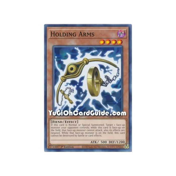 Holding Arms (Common) – Legendary Duelist Rage of Ra | Carta YUGIOH en México