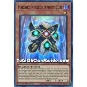Meklord Nucleus Infinity Core (Super Rare) – Legendary Duelist Rage of Ra | Carta YUGIOH en México