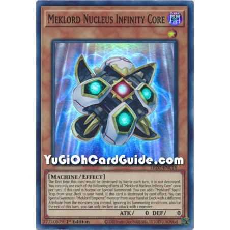 Meklord Nucleus Infinity Core (Super Rare) – Legendary Duelist Rage of Ra | Carta YUGIOH en México
