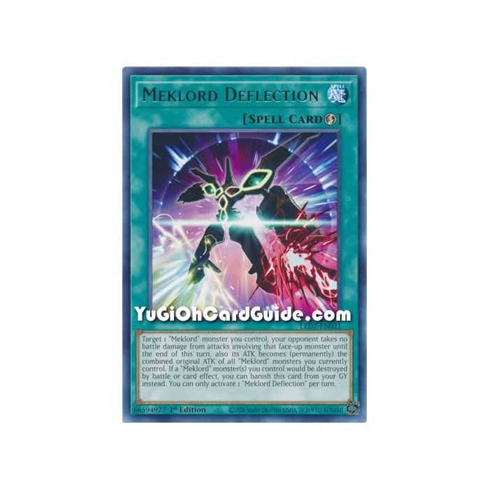 Meklord Deflection (Rare) – Legendary Duelist Rage of Ra | Carta YUGIOH en México