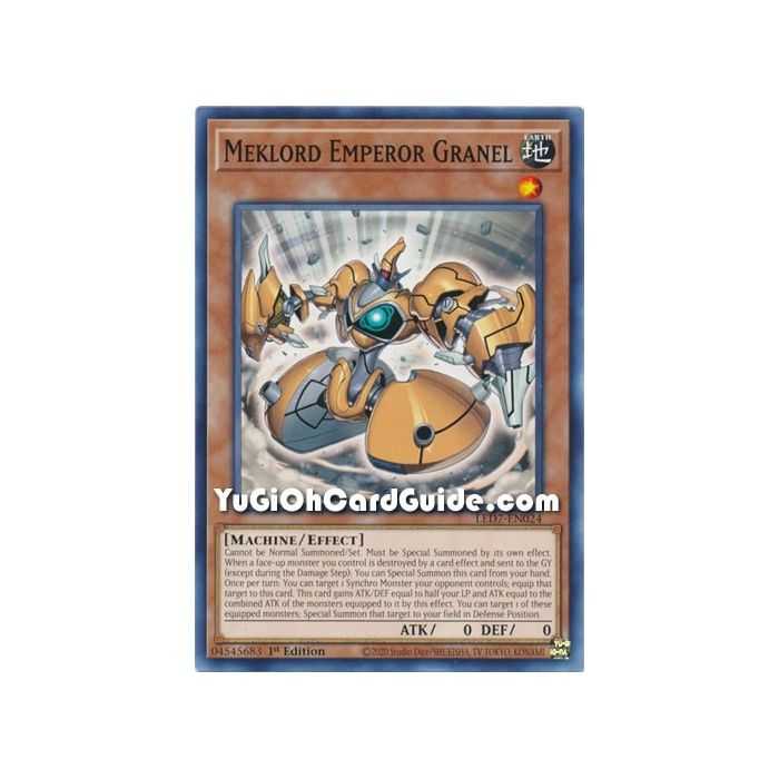 Meklord Emperor Granel (Common) – Legendary Duelist Rage of Ra | Carta YUGIOH en México
