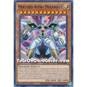 Meklord Astro Mekanikle – Legendary Duelist Rage of Ra | Carta YUGIOH en México