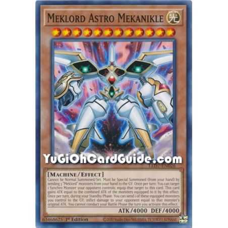 Meklord Astro Mekanikle – Legendary Duelist Rage of Ra | Carta YUGIOH en México