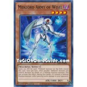 Meklord Army of Wisel (Common) – Legendary Duelist Rage of Ra | Carta YUGIOH en México