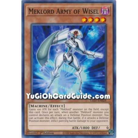 Meklord Army of Wisel (Common) – Legendary Duelist Rage of Ra | Carta YUGIOH en México