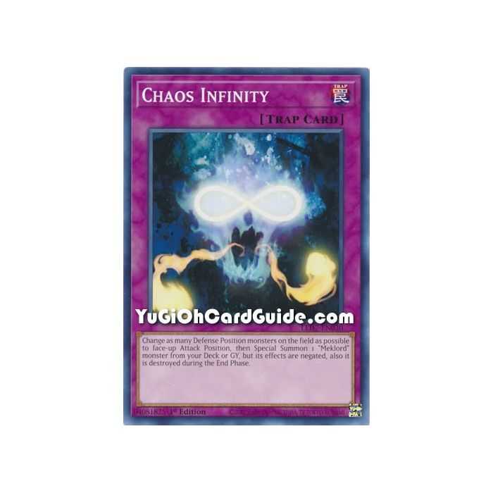 Chaos Infinity (Common) – Legendary Duelist Rage of Ra | Carta YUGIOH en México
