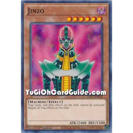 Jinzo (Common) – Legendary Duelist Rage of Ra | Carta YUGIOH en México
