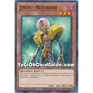 Jinzo - Returner (Common) – Legendary Duelist Rage of Ra | Carta YUGIOH en México