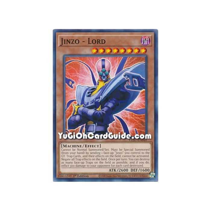 Jinzo - Lord (Common) – Legendary Duelist Rage of Ra | Carta YUGIOH en México