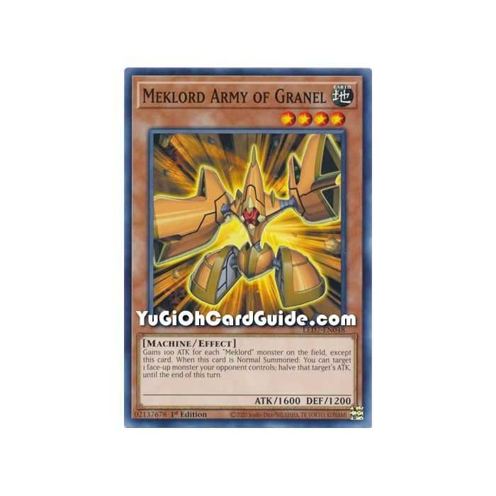 Meklord Army of Granel (Common) – Legendary Duelist Rage of Ra | Carta YUGIOH en México