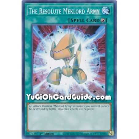 The Resolute Meklord Army (Common) – Legendary Duelist Rage of Ra | Carta YUGIOH en México