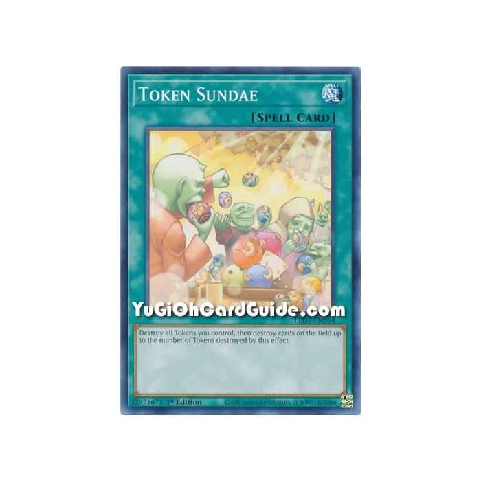 Token Sundae (Common) – Legendary Duelist Rage of Ra | Carta YUGIOH en México